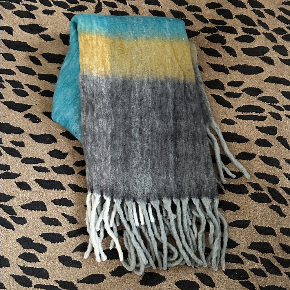 West Elm Throw Blanket EUC